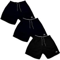 Kit 3 Bermuda Short Masculino Lazer Básico Casual Moda Verão Kit 3 Bermuda Short Masculino Lazer Básico Casual Moda Verão