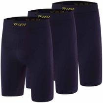 Kit 3 Bermuda Térmica Masculina Sem Costura Trifil 1264