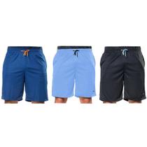 Kit 3 Bermudas Elite Comfort Masculina