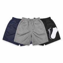 Kit 3 Bermudas Tactel Masculinas e Bônus Exclusivo 3 Pares de Meia Kit 3 Bermudas Tactel Masculinas e Bônus Exclusivo 3 Pares de Meia
