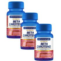 Kit 3 Beta Caroteno Catarinense 60 Cápsulas