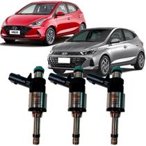 Kit 3 Bico Injetor de Injecao Direta Creta e Hb20 1.0 Tgdi Turbo Flex 2020 a 2026