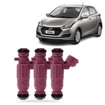 Kit 3 Bico Injetor Hb20 Picanto 1.0 12v 3cc Flex 2012 A 2018