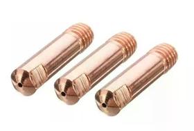 Kit 3 Bicos De Contato Para Tocha Mig M6x25 0,9mm 15AK 24KD Kit 3 Bicos De Contato Para Tocha Mig M6x25 0,9mm 15AK 24KD