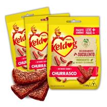 Kit 3 Bifinho Keldog Sabor Churrasco Para Cães 500g Kelco Kit 3 Bifinho Keldog Sabor Churrasco Para Cães 500g Kelco