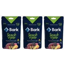 Kit 3 Bifinho p/ Cães Snacks Vegano Batata Doce e Chia Bark