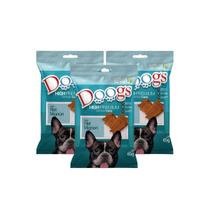Kit 3 Bifinhos Dentais Doogs Filé Mignon Petisco Cães 65g