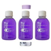 Kit 3 Big Universo - Cobertura Brilhante para Esmalte 120ml
