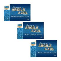 Kit 3 Bionature - Sabonete de Argila Azul 90g