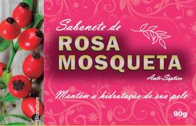 kit 3 Bionature - Sabonete Rosa Mosqueta Antisséptico 90g