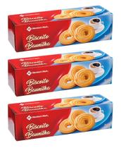 Kit 3 biscoito alemâ de baunilha member's mark pacote 400g