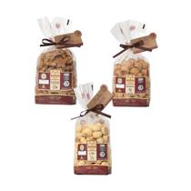 Kit 3 Biscoito Amanteigado com Canela, Surpresa e Leite Kit 3 Biscoito Amanteigado com Canela, Surpresa e Leite