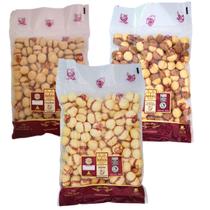 Kit 3 Biscoito Casadinho, Casadinho com Chocolate e Beijinho