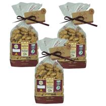 Kit 3 Biscoito Caseiro com Canela Natural