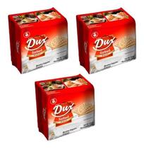 Kit 3 biscoito colombiano dux craker salted original 110g
