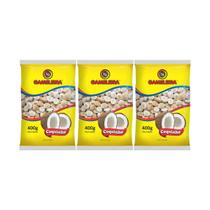 Kit 3 Biscoito Coquinho 300g Gameleira bolacha
