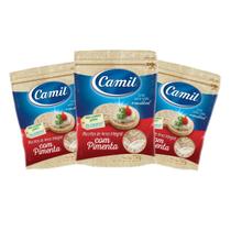 Kit 3 Biscoito de Arroz Camil Pimenta 150g Sem Glúten