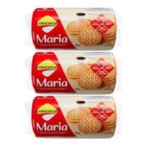 Kit 3 Biscoito Doce Diet Zero Lactose Maria 110G Lowçucar