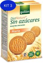 Kit 3 Biscoito Espanhol Maria Diet Sem Açúcar 400G - Gullón