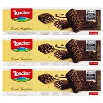 Kit 3 Biscoito Importado Patisserie Dark Hazelnut Avelã 100G