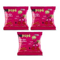 Kit 3 Biscoito Infantil Papapá Orgânico Beterraba S/ Glúten Kit 3 Biscoito Infantil Papapá Orgânico Beterraba S/ Glúten
