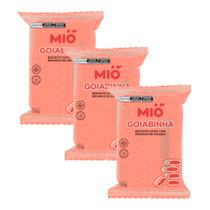 Kit 3 Biscoito Mió Goiabinha Recheado com Goiaba 50g Kit 3 Biscoito Mió Goiabinha Recheado com Goiaba 50g