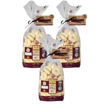 Kit 3 Biscoito Polvilho com Leite de Coco Fruta Natural Kit 3 Biscoito Polvilho com Leite de Coco Fruta Natural