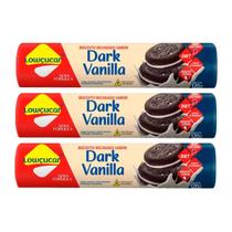 Kit 3 biscoito recheado diet zero dark vanilla 120g lowçucar Kit 3 biscoito recheado diet zero dark vanilla 120g lowçucar
