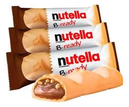Kit 3 Biscoito Wafer Nutella Avelã B-Ready 22g Ferrero