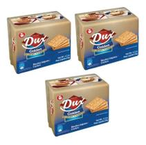 Kit 3 Biscoitos Cracker Dux Golden Importado Colômbia 120G