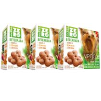 Kit 3 Biscoitos para Cães Spin Pet Mini Snack Zero Veggie 50g