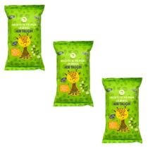 Kit 3 Biscoitos Polvilho Assado Orgânico Veg Hortaliça Crilancha 120g