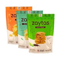 Kit 3 Biscoitos Sem Glúten Zaya: Parmezaya, Alecrim, Lemon Kit 3 Biscoitos Sem Glúten Zaya: Parmezaya, Alecrim, Lemon