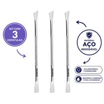 Kit 3 Bisturi Pedicure Plantar Aço Inox 14cm Cabo Duplo Longo para Calosidade e Podologia Profissional Kit 3 Bisturi Pedicure Plantar Aço Inox 14cm Cabo Duplo Longo para Calosidade e Podologia Profissional