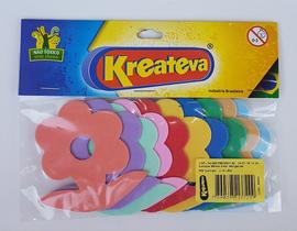 KIT 3 Blisters - Aplique Médio 'MARGARIDA' (10 Unidades) - Cores Sortidas