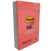 Kit 3 Blocos De Post-It Coleção Diversão Sortidos 3M