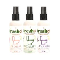 Kit 3 Bloqueador Odores Free Co Eliminador Freshco Sanitário