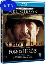 Kit 3 Blu-Ray Fomos Heróis - Mel Gibson - Europa