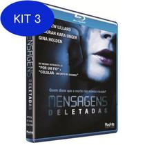 Kit 3 Blu-Ray Mensagens Deletadas - Playarte