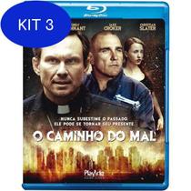 Kit 3 Blu-Ray - O Caminho Do Mal - Playarte