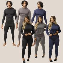 Kit 3 Blusa Térmica Segunda Pele Unissex com Proteção Solar Uv 50 Coloridas Kit 3 Blusa Térmica Segunda Pele Unissex com Proteção Solar Uv 50 Coloridas