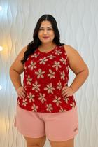 Kit 3 Blusas Liganete Feminina Tamanho Plus Size 3452