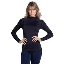 Kit 3 Blusas Térmicas UV Poliéster Feminina Manga Longa Kit 3 Blusas Térmicas UV Poliéster Feminina Manga Longa