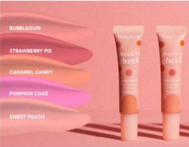 Kit 3 Blushes Líquidos Cheek to Cheek - Ruby Rose - Caramel Candy/ Bubblegum/Sweet Peach