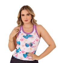 Kit 3 Blusinhas Femininas Suede Regatas Estampadas Kit 3 Blusinhas Femininas Suede Regatas Estampadas