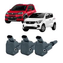 Kit 3 Bobina Ignição Mobi Cronos Argo 1.0 Firefly 2017-2022 Kit 3 Bobina Ignição Mobi Cronos Argo 1.0 Firefly 2017-2022