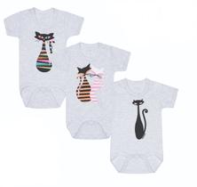 Kit 3 Body Bebe Baby History Rn Ao Ex Mod. 06 Kit 3 Body Bebe Baby History Rn Ao Ex Mod. 06
