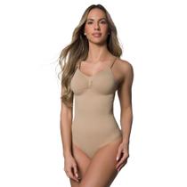 Kit 3 Body Modeladora Selene Cinta Alça Calcinha Alta Compressão