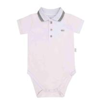 Kit 3 body polo menino meia manga br p m g paraíso