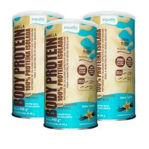 Kit 3 Body Protein Proteína Isolada Colágeno Hidrolisado Equaliv Kit 3 Body Protein Proteína Isolada Colágeno Hidrolisado Equaliv